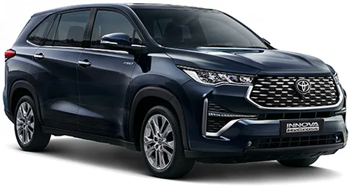 Rent Innova Hycross – New Model (Automatic) for self drive in Goa.